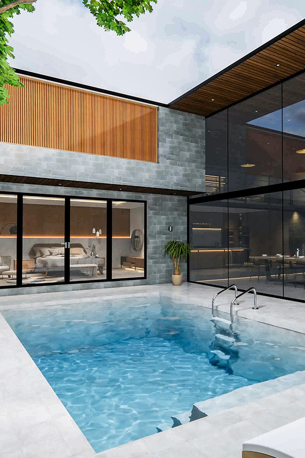 vivienda lujo piscina propiedad inmobiliaria España