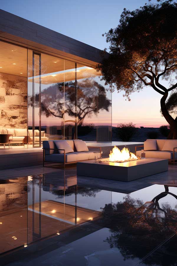 vivienda moderna de lujo exterior propiedad inmobiliaria España