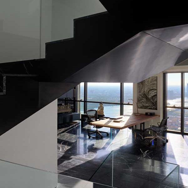 interior vivienda moderna arquitectura propiedad inmobiliaria